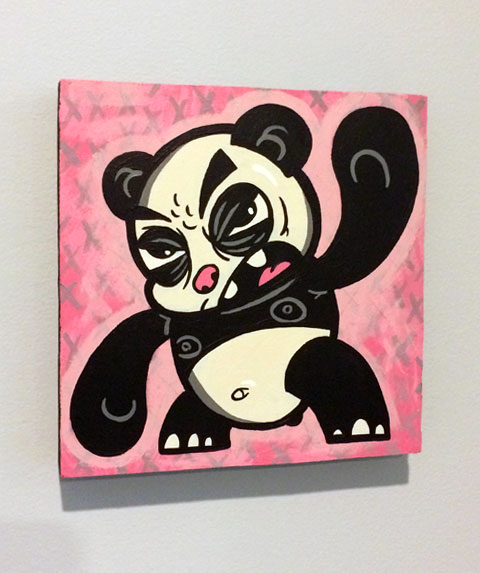 Panda painting