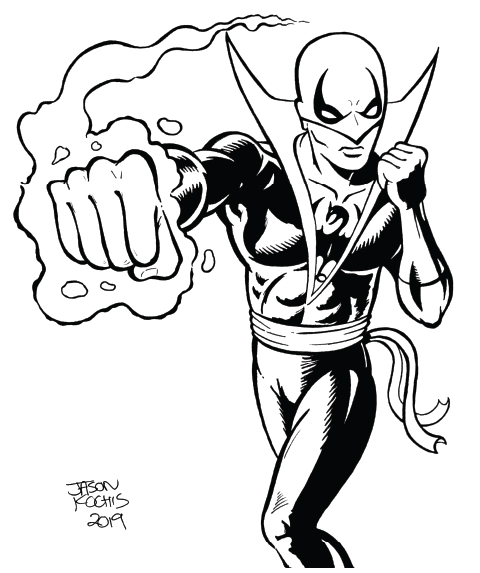 Iron Fist drawing