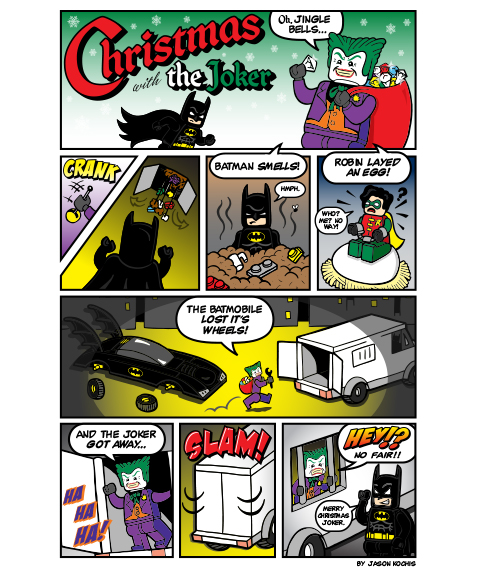 Lego Batman Xmas With The Joker