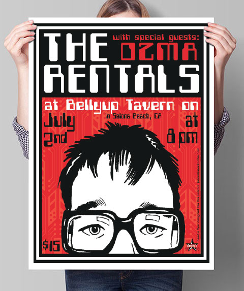 The Rentals & Ozma poster