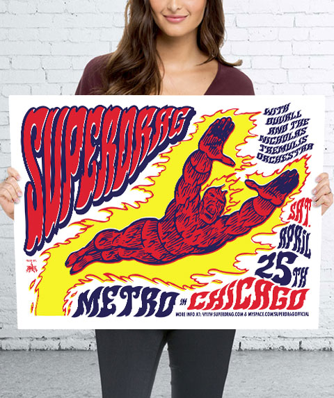 Superdrag Metro poster