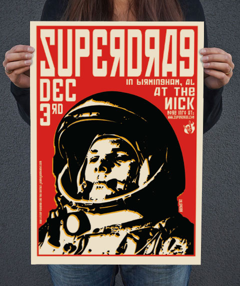 Superdrag at The Nick gigposter
