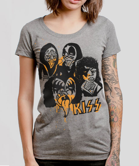 Kiss Doodle Tee