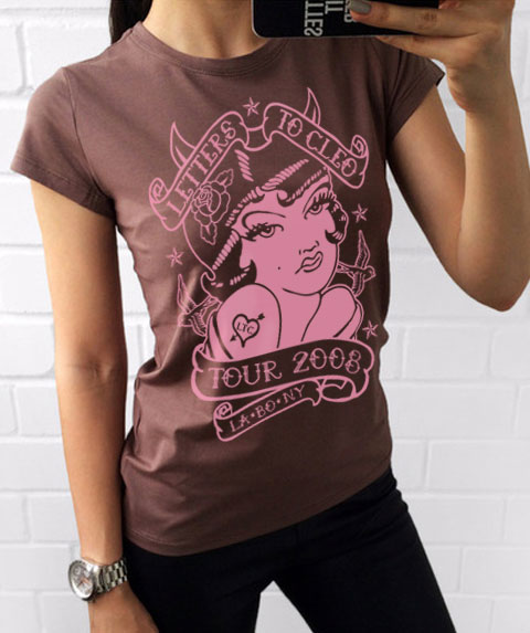 Letters To Cleo Tee Design