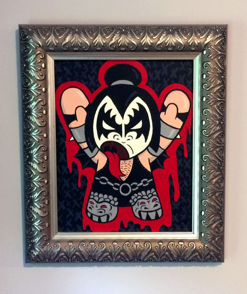 Kiss Painting
